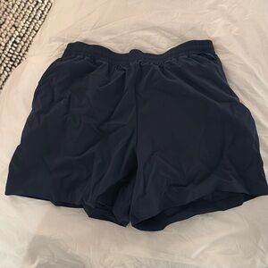 Outdoor voices men’s blue lined athletic shorts
